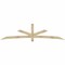 Ekena Millwork Alberta Rough Sawn Timber Gable Bracket, Douglas Fir, 108"W x 27"H x 4"D x 4"F, 6/12 Pitch GBW108X27X0404ALB00RDF - alternate 1
